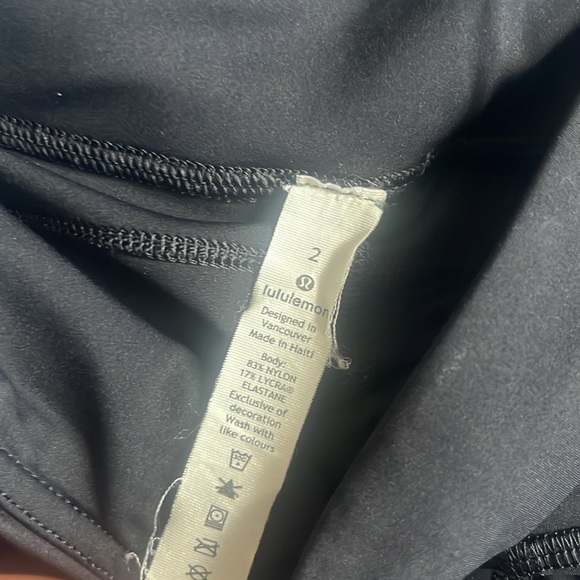 Lululemon fast and free leggings 25” - Picture 3 of 7